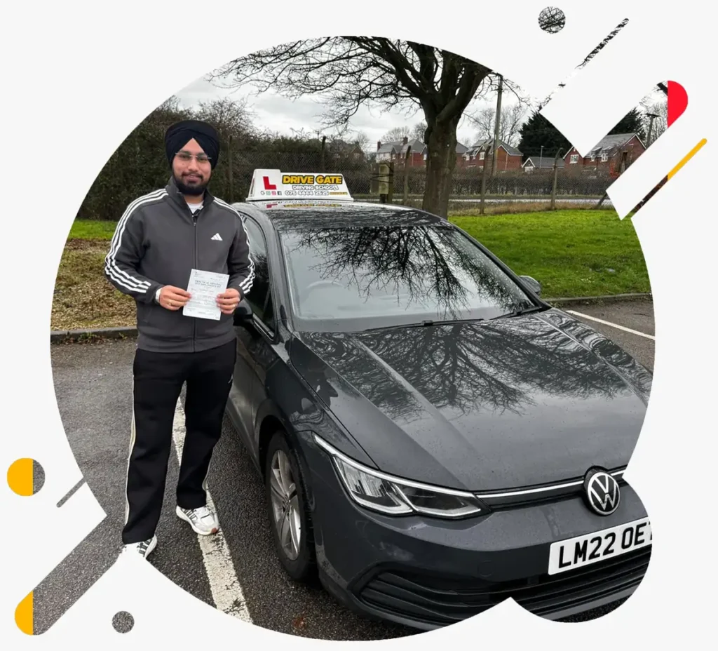 Driving lessons in Luton – Drive Gate Driving School student after passing driving test