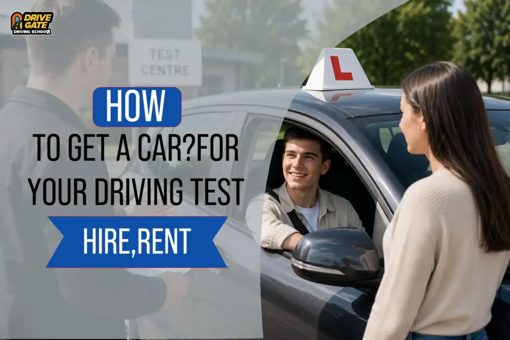 how can you book your car for your driving test day