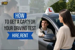 how can you book your car for your driving test day