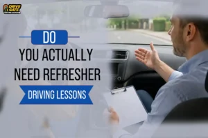 driving instructor hamza is giving refresher lesson