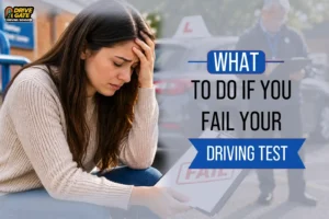 what should you have to do if you failed your driving test